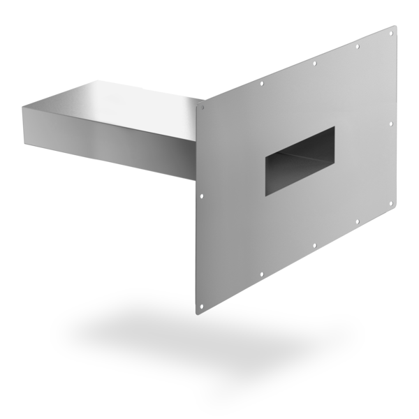 SitaSteel Rechteckspeier Fluid